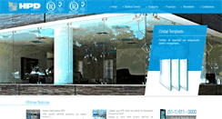 Desktop Screenshot of hpdglass.com